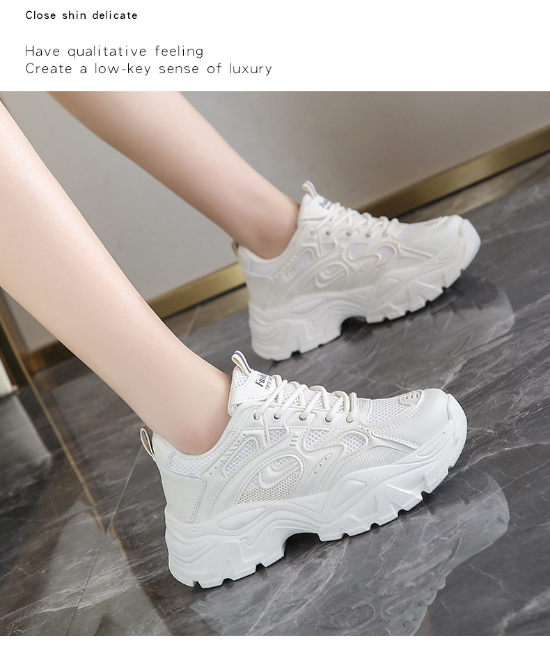 Women's Casual Shoes Breathable Platform Trainers For Spring Autumn_voghion.com