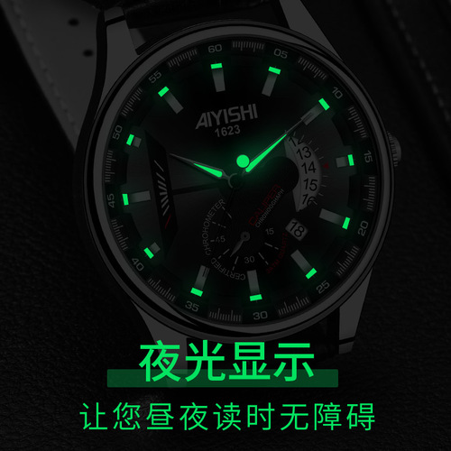AIS AIYISHI666 men's watch business domestic new fully automatic mechanical waterproof watch for men