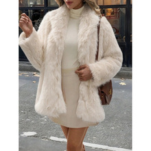 P 35843 Lapel Fur Coat ����Ƥ���¿羳����ͨ��ó