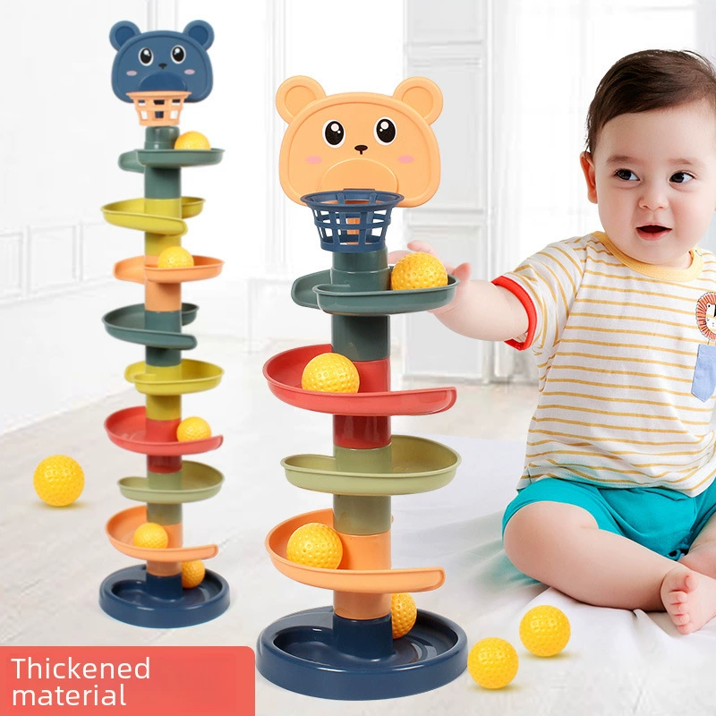 Jenga с ограждениями, игрушка, раннее образование, 1-3 года, подарок на день рождения