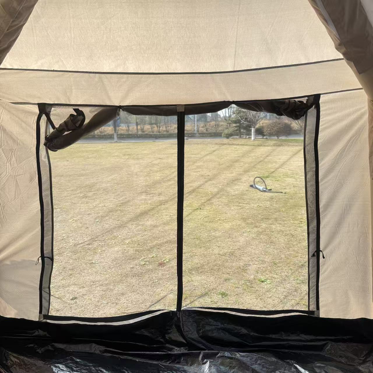 Inflatable Car Rear Tent for Self-Driving Camping, Rear Extension Tent for Overnight Use, Rainproof Suv Car-Mounted Expansion Tent