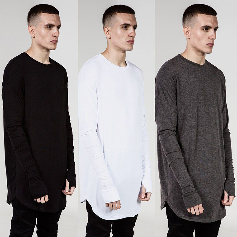 European and American Hip Hop Extended Cuff Hole Long Sleeve T-Shirt Hooves High Street Border AliExpress wish European and American Hip Hop Extended Cuff Hole Long Sleeve T-Shirt Hooves High Street Border AliExpress wish