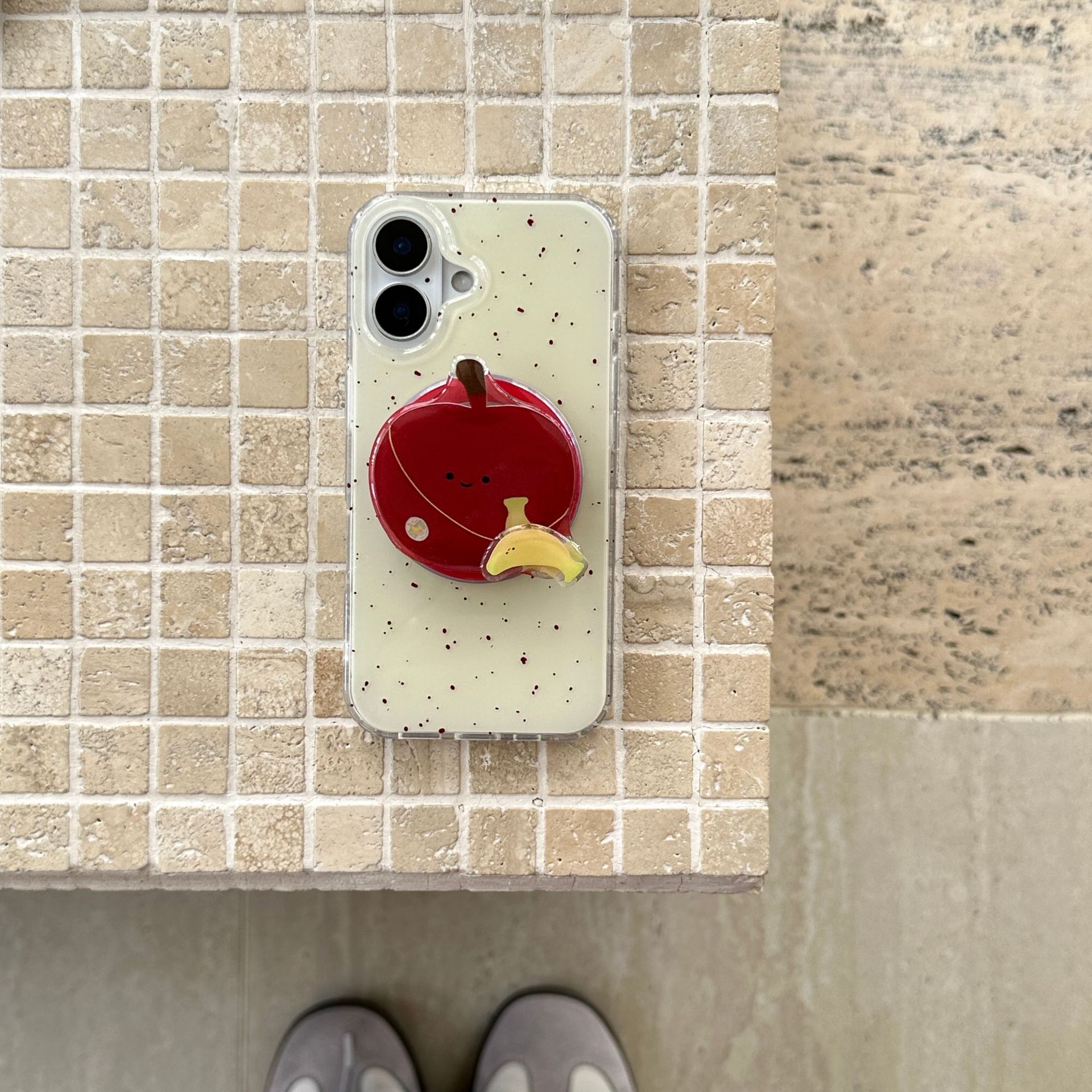 Simple salpicadura de tinta magnética Apple para iPhone15ProMax nicho 16Pro pareja 14/13 femenino 16PM nuevo