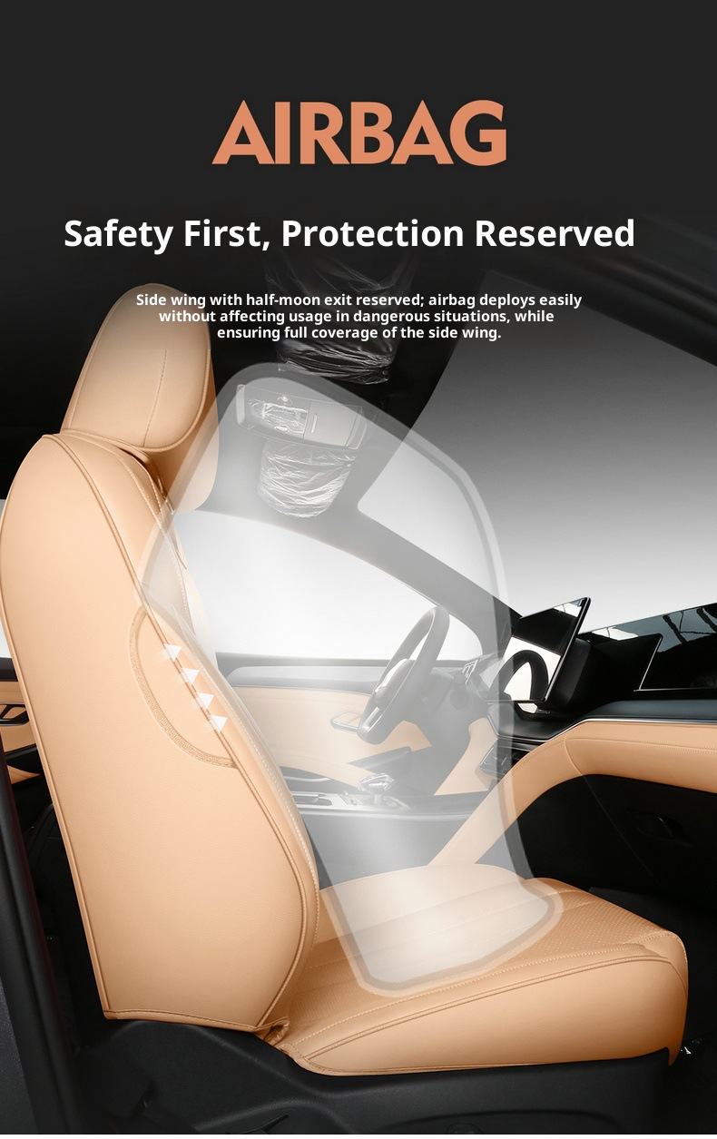 New Model Second-Generation Song Prodm-I Full Leather Car Seat Covers for Overseas Right-Hand Drive Vehicles, Cross-Border Full-Cover Car Seat Cushions