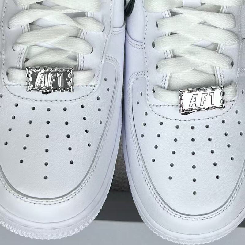 Suitable for Af1 Shoelace Buckle, Air Force One 07 Lv8 Decorative Buckle, Shoe Pendant, Metal Buckle Suitable for Af1 Shoelace Buckle, Air Force One 07 Lv8 Decorative Buckle, Shoe Pendant, Metal Buckle