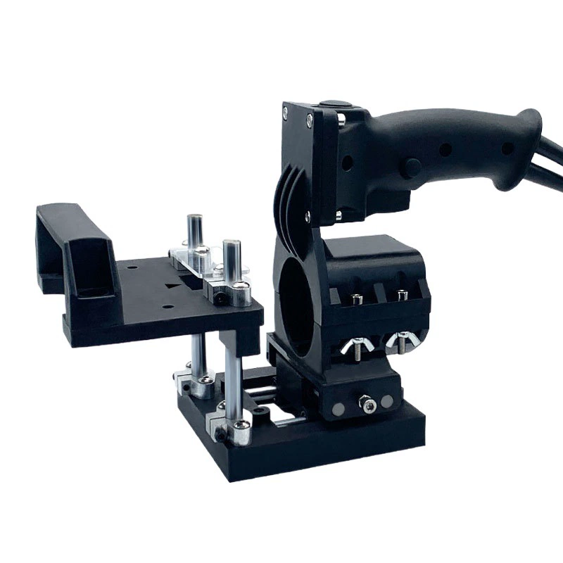 Деревообрабатывающий новый легкий Невидимый небольшой портативный долбежный станок два в одном, обрезной станок для рамы, фрезы, позиционирование соединения