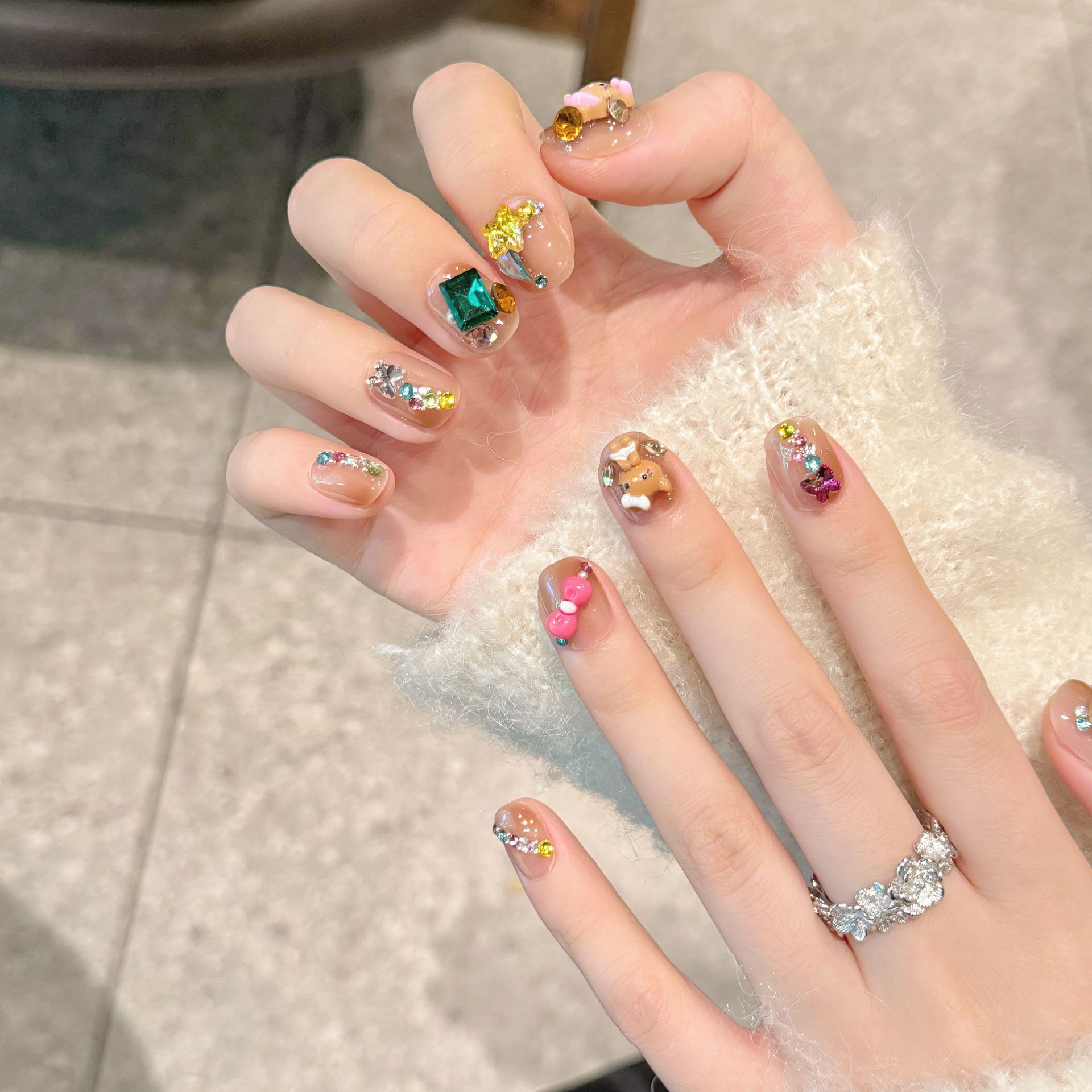 Nail stickers for manicure