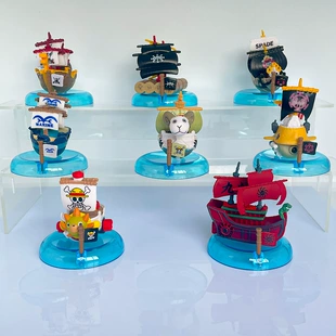 8 моделей кораблей из One Piece PVC