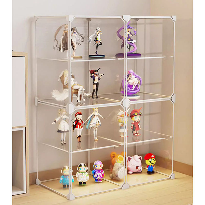 手办乐高展示柜收纳盒仿亚克力实惠积木摆件高达模型玩具陈列架子