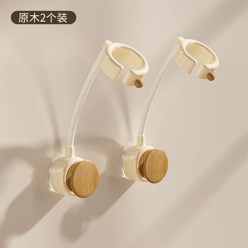 soporte de secador de pelo de ventosa sin perforación marco de almacenamiento de tubo de aire giratorio de baño tipo pared percha de secador de pelo perezoso