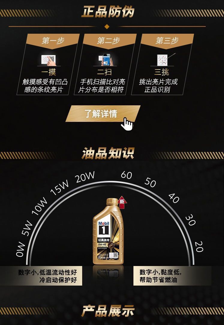 0W40全合成机油SP级四季柴汽油通用汽车发动机润滑油1L