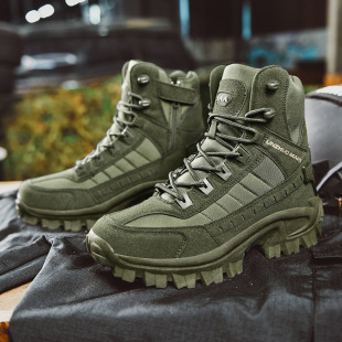 Foreign Trade Large Size Military Boots Field Training Tactical Boots Combat Boots Outdoor Climbing Boots Desert Boots Work Boots