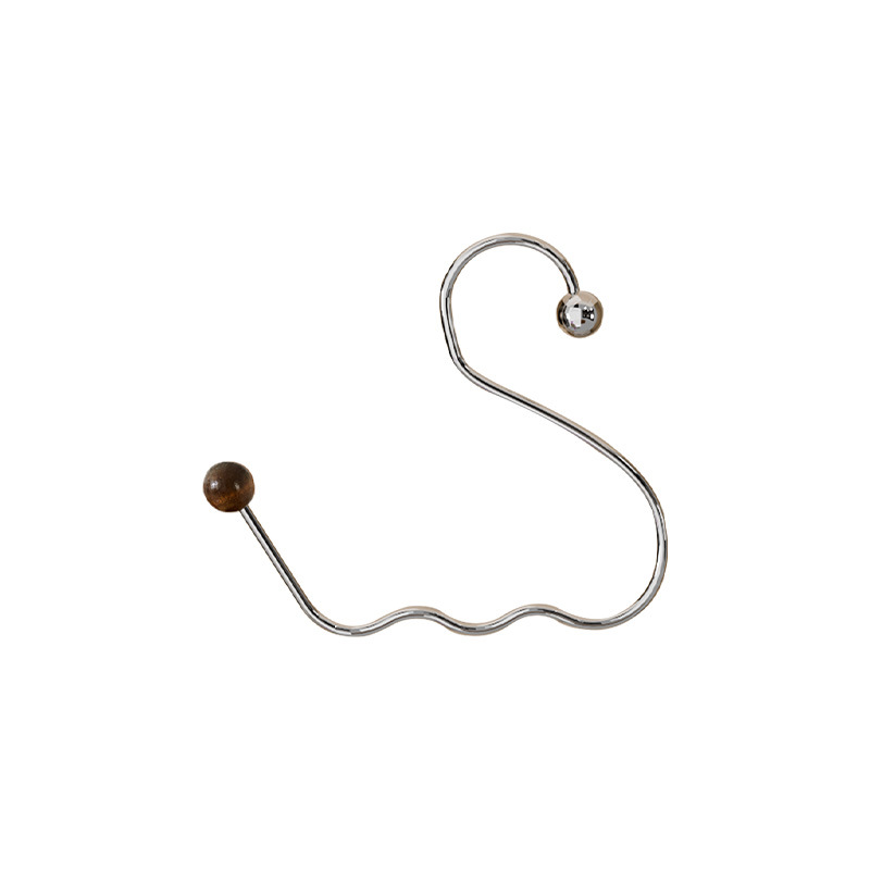 Sombrero, percha, artefacto de almacenamiento, dormitorio, hogar, bufanda antideslizante sin costuras, gancho multifuncional de acero inoxidable al por mayor