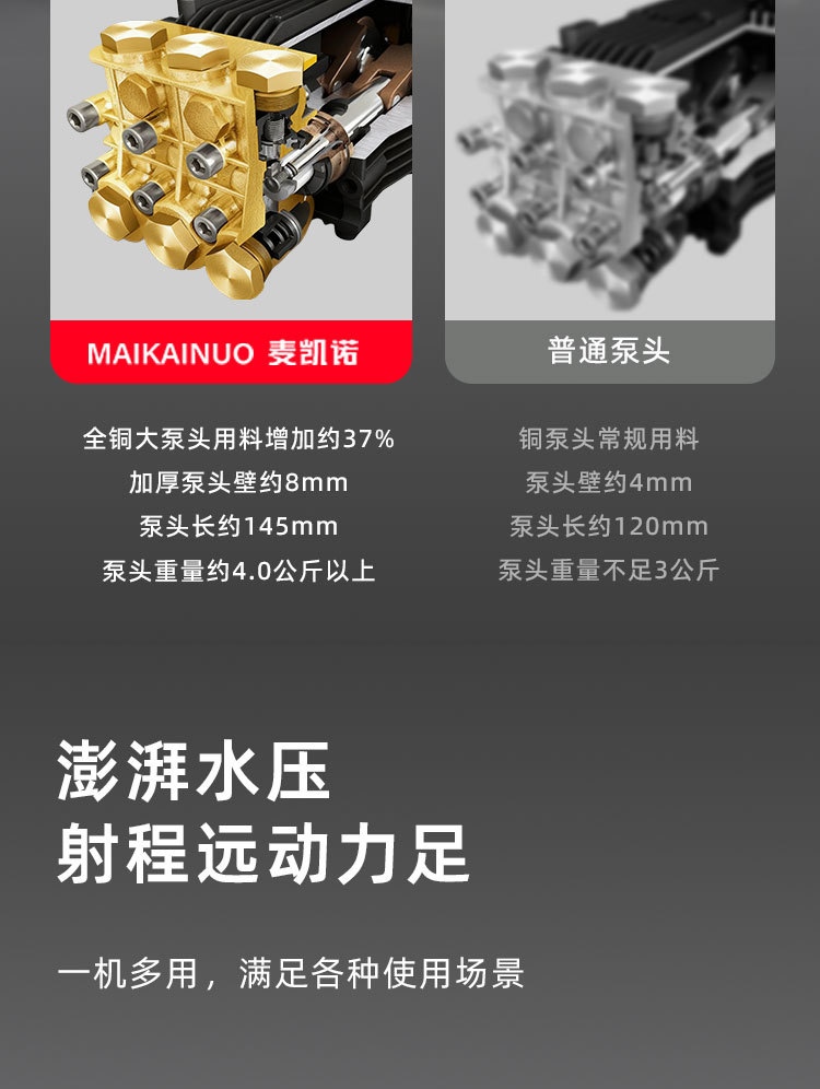 Gasoline Diesel High-Pressure Car Washing Machine High-Power Cleaning Machine Commercial Industrial Grade Fully Automatic Commercial Car Washing and Floor Washing Machine