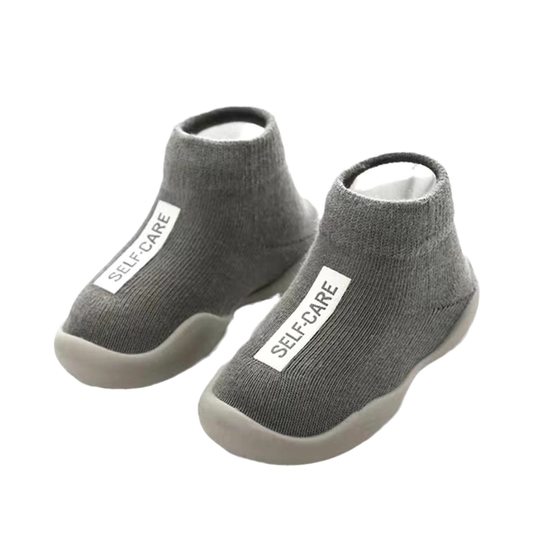 Baby Toddler Shoes Soft Sole Non-slip Spring and Autumn Baby Socks Shoes Indoor Floor Shoes Early Education Breathable Shoes and Socks