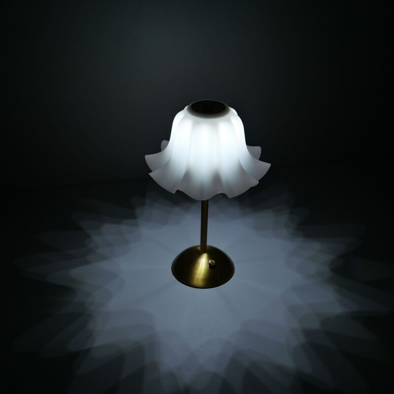 Cross-Border Minimalist Table Lamp, Bedroom Bedside Lamp, Light Luxury Ins-Style Popular Night Light, Rechargeable Ambiance Lamp, High-Value Decorative Piece