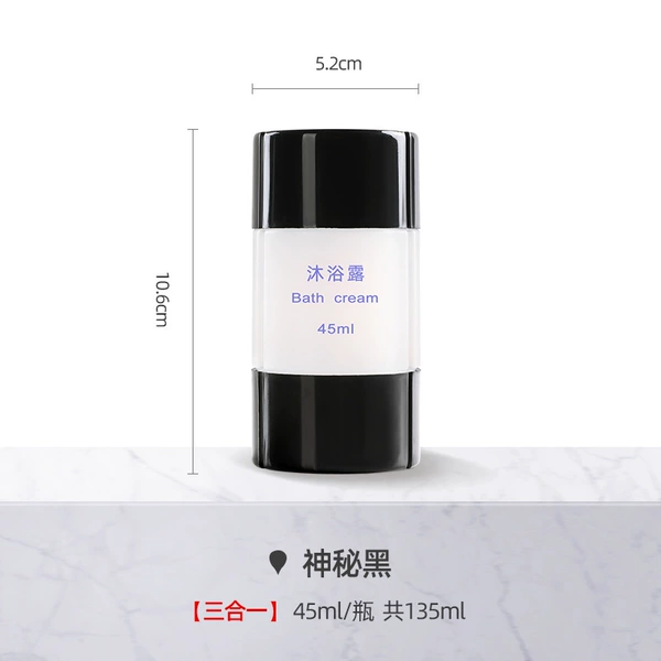 Three-in-one, 45 ml, 135 ml