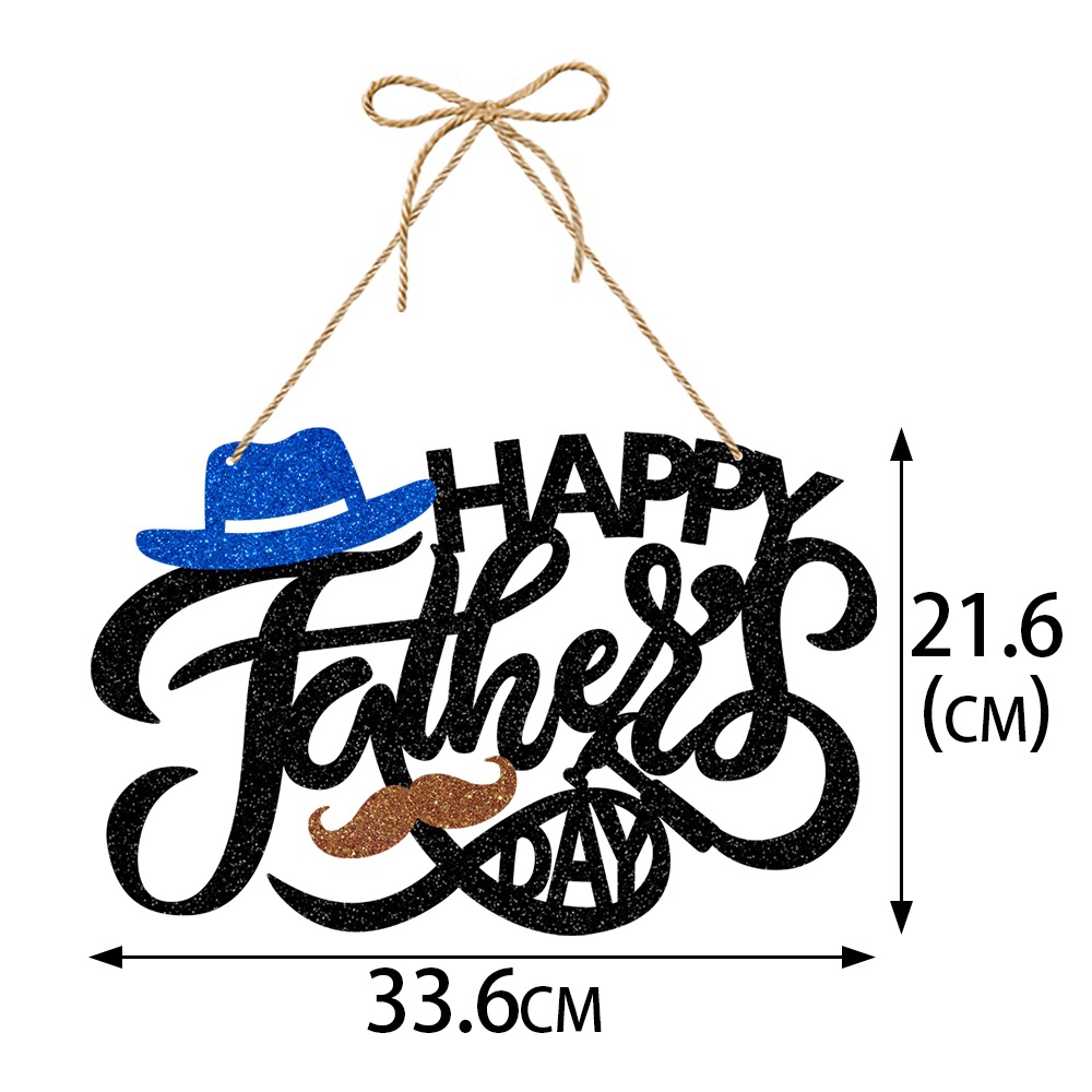 Día del Padre transfronterizo Fiesta del día del padre Colgante Decoración de cumpleaños del padre