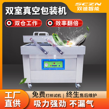 熟食DZQ-400双室真空包装机 双诚牌 酒鬼花生食品真空封口机