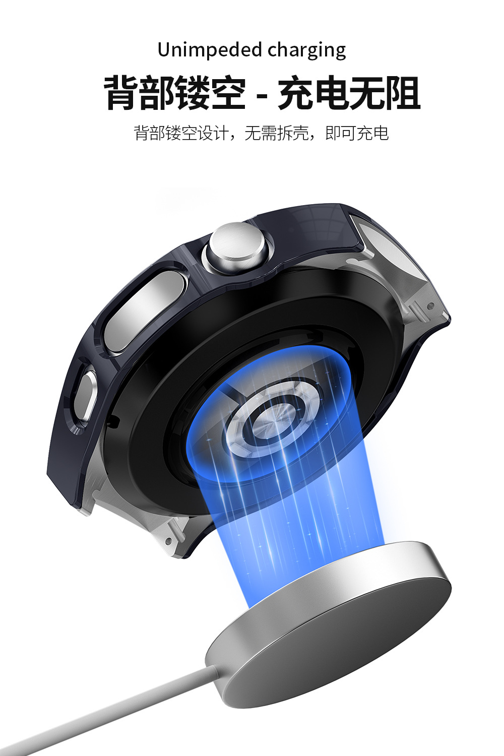 New HUAWEI watch5 protective case pc hollowed-out HUAWEI watch5 semi-enclosed watch case protective cover undefined