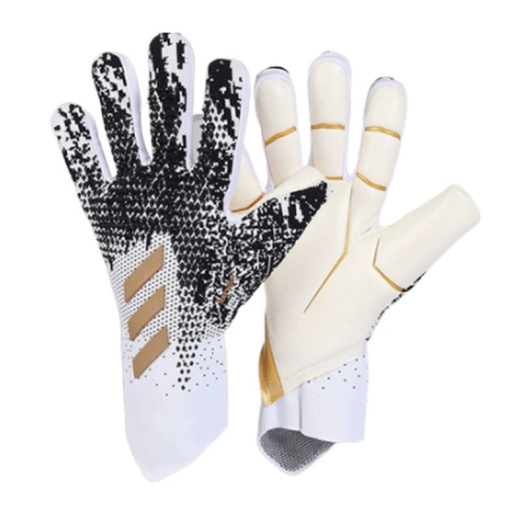 Guantes de juego de portero de fútbol Guantes de látex para adultos profesionales Guantes de goma de entrenamiento antideslizante resistente al desgaste Guantes de goma al por mayor