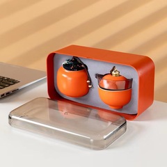 Portable Tea Set Box Fast Cup Gift Box Storage Box