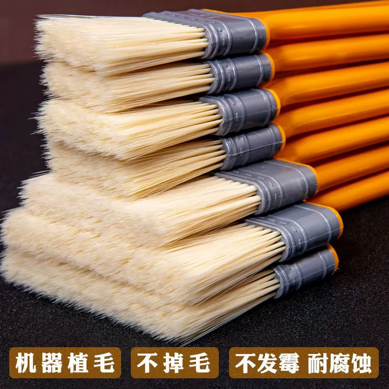 Brush, plastic paint