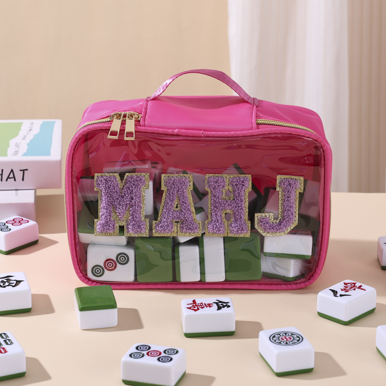 로즈 레드 MAHJ(손잡이 포함)