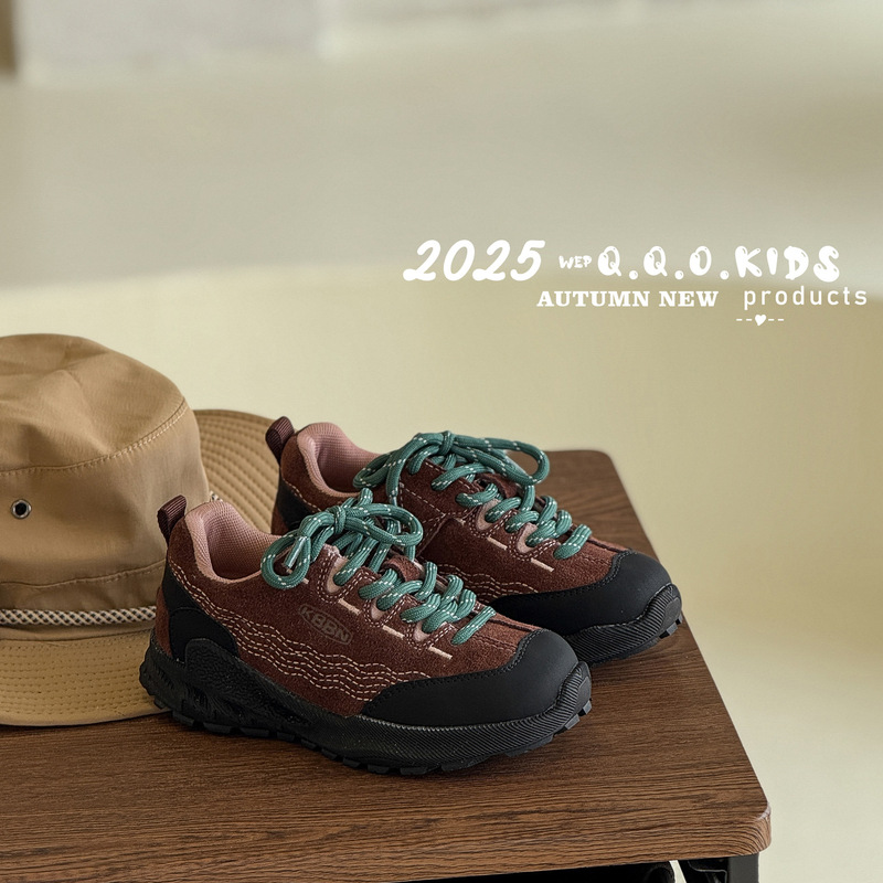 2025秋季新款儿童高品质真皮运动鞋时尚潮流男女童户外徒步登山鞋|undefined