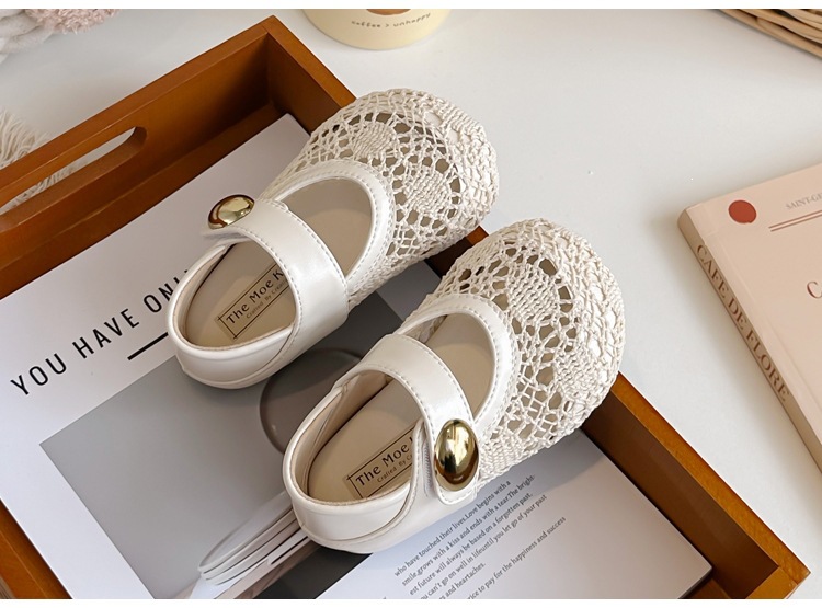 Mädchen Ballerinas Aus Spitze Und Mesh Für Den Alltag_voghion.com