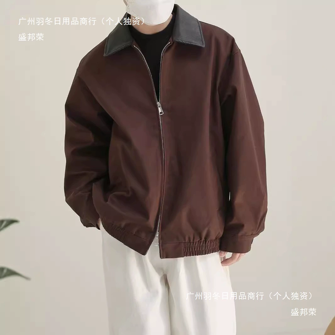 Модная куртка из искусственной кожи с уникальным дизайном, двойной молнией, мягкими плечами, мужская мотоциклетная куртка для осенне-зимнего уличного стиля.