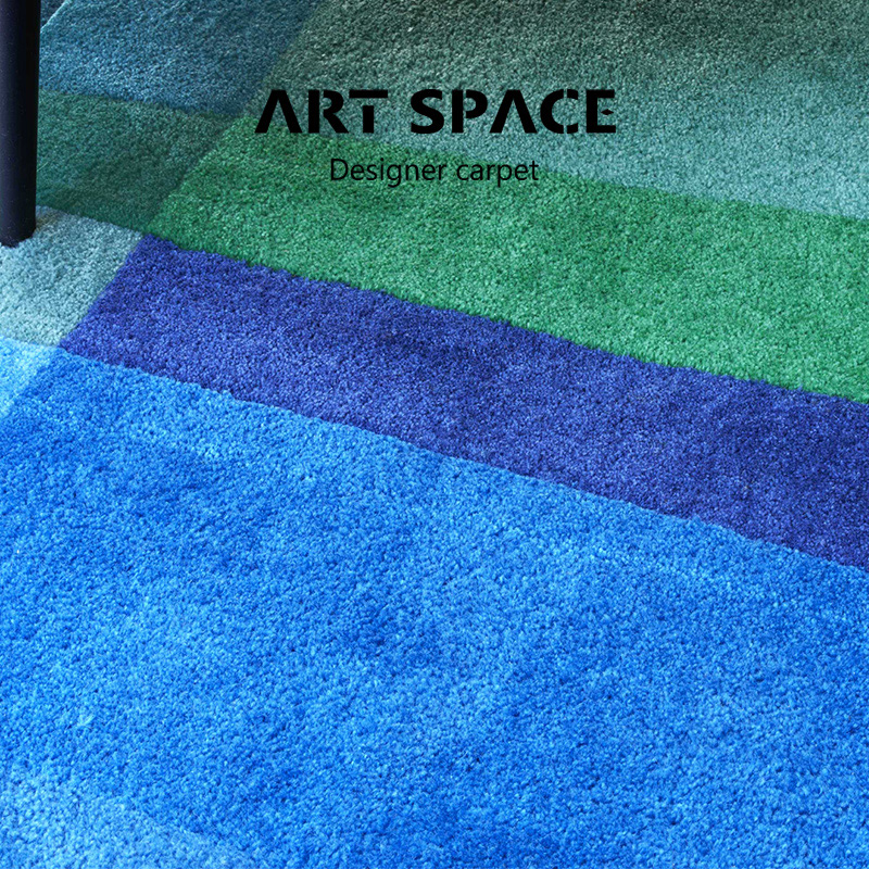 Modern creative design genuine carpet for living room