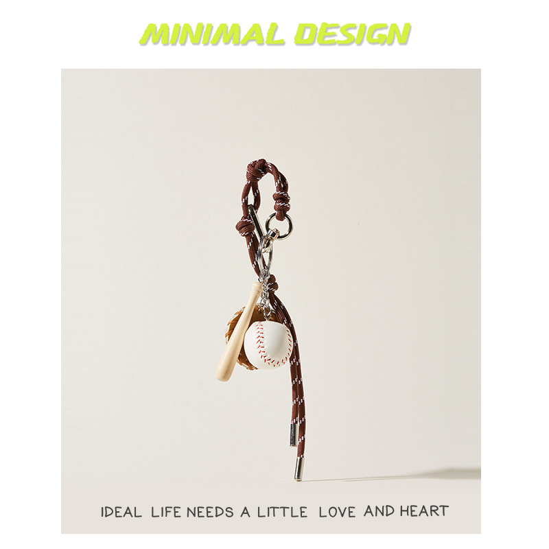 Nuevo miumiu viento bolos accesorios de colgante maletín portátil tipo de correa bolsa colgante sensación de diseño