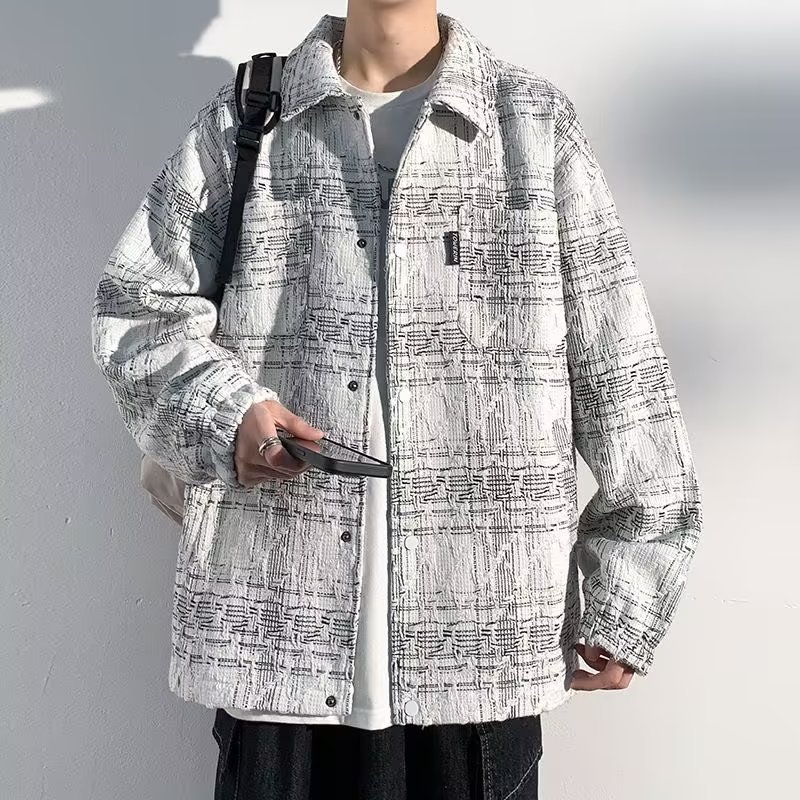 Xiaoxiangfeng jacket, new men's autumn high-end baseball jacket, cool and stylish, explosive street collar jacket_voghion.com