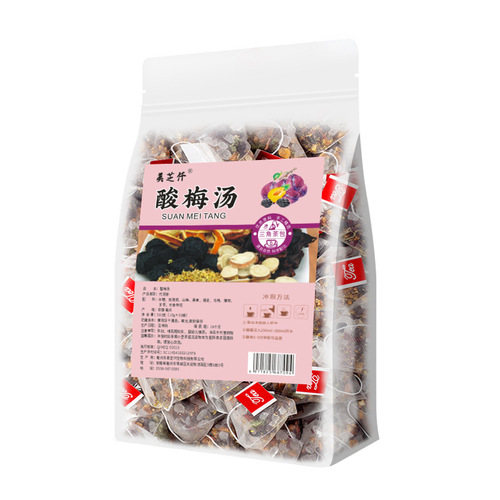 Summer no-cook sour plum soup old Beijing sour plum soup raw material package commercial sour plum soup cold brew fruit tea manufacturer