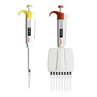 【美国Thermo Fisher-热电】F3系列12道可调移液器5-50ul/4660040