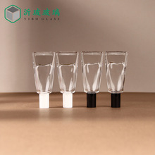 跨境现货10ml透明滚珠瓶新品牙膏瓶香水分装瓶按摩走珠瓶小样瓶