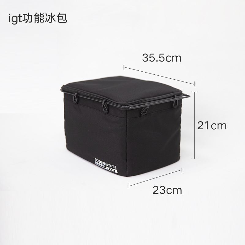 多機能屋外キャンプigtテーブルアイスバケット保温ボックス冷蔵ピクニックアイスドリンク保氷パック水貯蔵バッグ