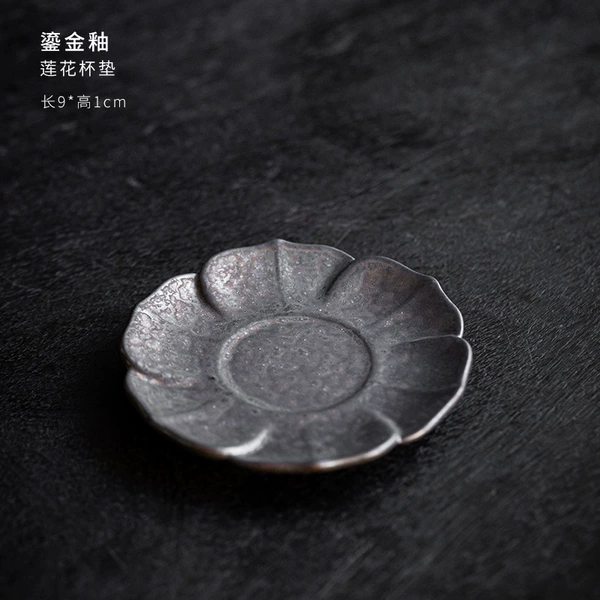Gilt Iron Glaze-Lotus Carry