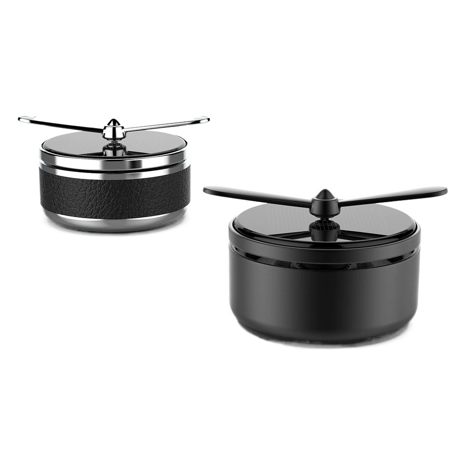 Мини-маленький креативный Солнечный автомобильный Пропеллер для ароматерапии вращающийся Автомобильный парфюм, украшение сиденья, трансграничная электронная коммерция