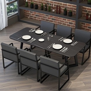 Bar Booth Wrought Iron Sofa Milk Tea Shop Bar Commercial Cafe Restaurant Container Industrial Style Table and Chair Combination
