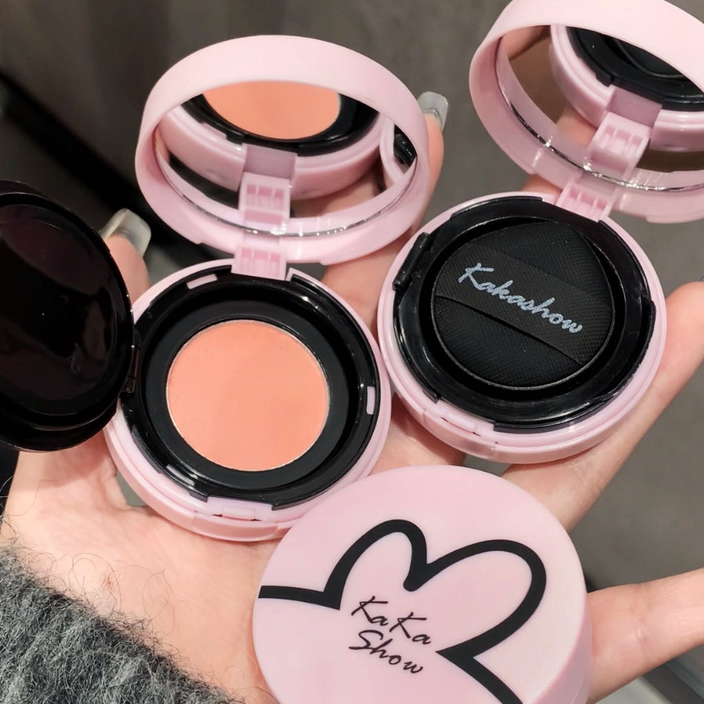 kakashow Blush Clay air Cushion Mashed Potatoes swelling and shrinking color matte atmosphere Natural highlight Contouring and brightening undefined