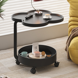 Household Sofa Side Table Side Cabinet Side Table Living Room Creative Corner Table Mini Balcony Small Coffee Table Bedroom Bedside Small Table