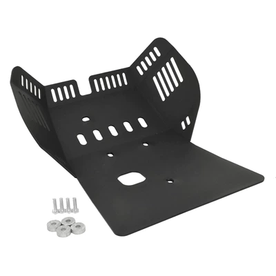 Suitable for Suzuki DRZ400 DR-Z 400 modified motorcycle underguard engine chassis bottom plate protection (Motorcycle frame) - black
