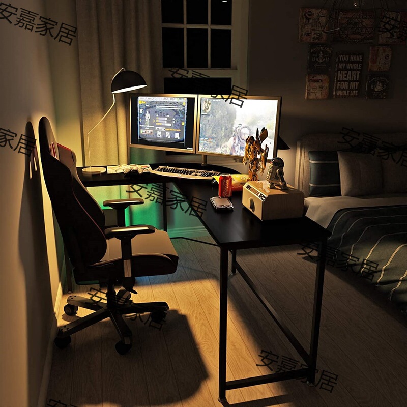 Factory wholesale simple modern desk desktop computer desk L-shaped corner computer desk boss desk