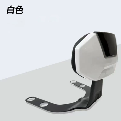 Electric vehicle backrest, Niu FX wind speed backrest, thickened soft cushion, Niu FX electric scooter backrest (Electric car rear backrest) - white-electric-vehicle-backrest
