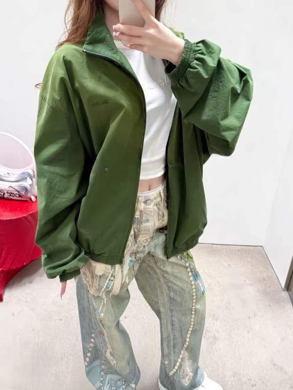 25SS YB开/1折起 AC1996徽标吴谨言同款外套夹克休闲宽松男女同款|undefined