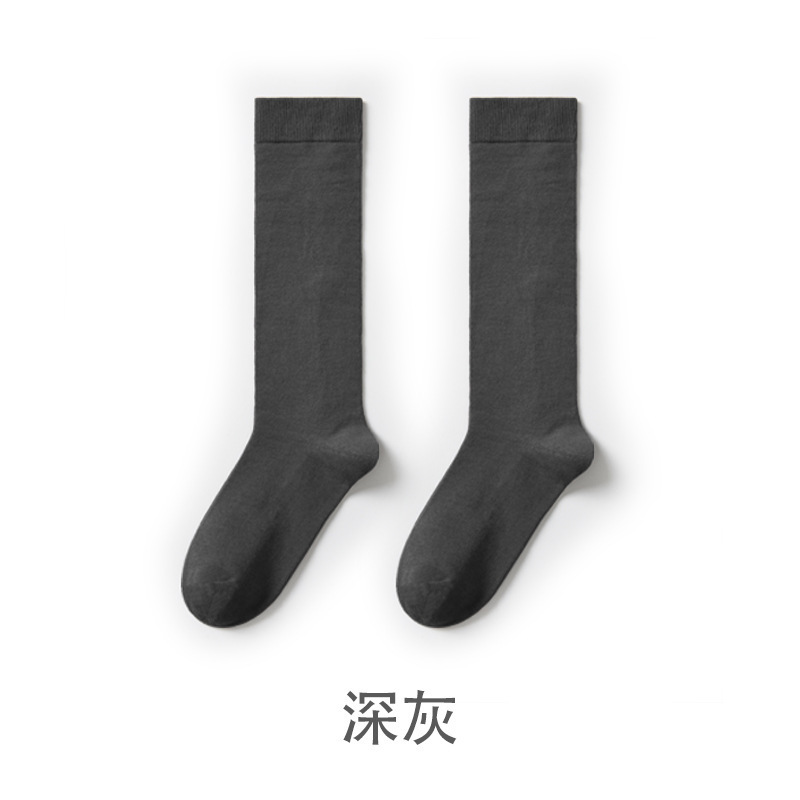 ふくらはぎの靴下の女性の圧力のやせた足の靴下の強圧の形のすねの日本の夏の膝の靴下の長い筒の薄いタイプの高筒の靴下のins|undefined