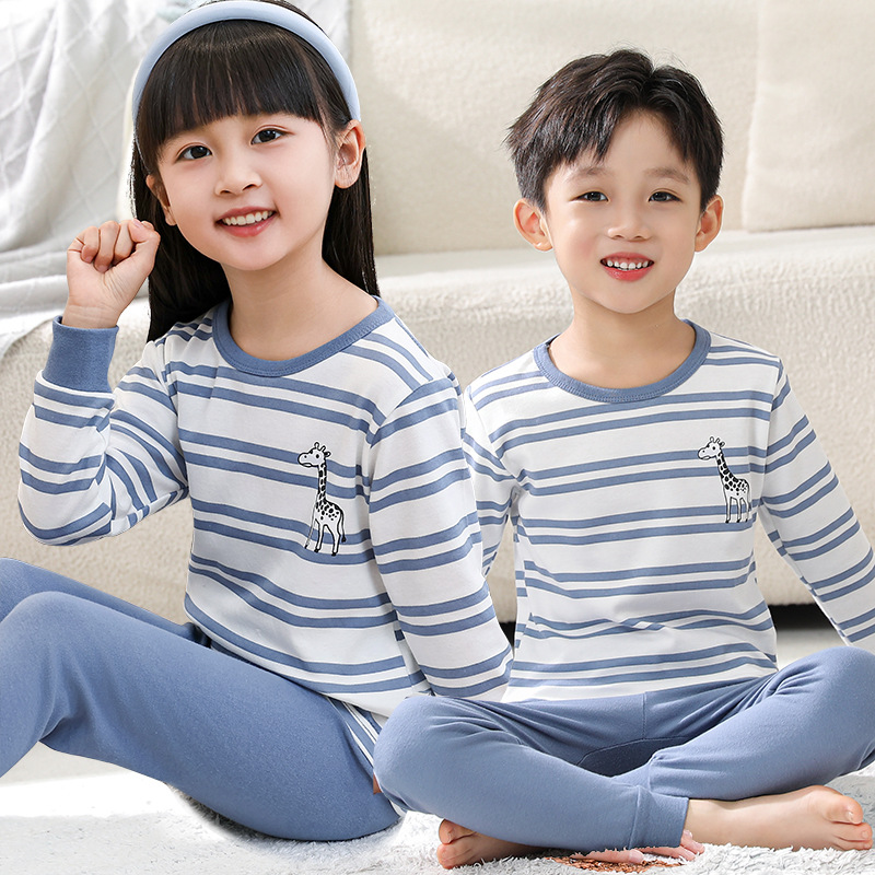 JSJ 파란색과 흰색 기린