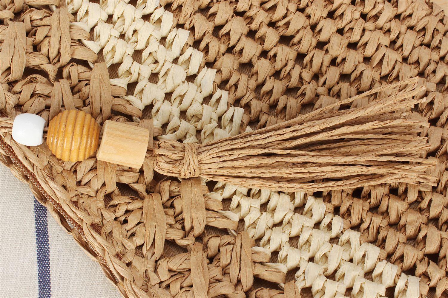 Women's Basic Vacation Solid Color Paper String Shopping Bags display picture 10